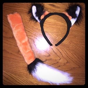 Fox 🦊 ears and tail